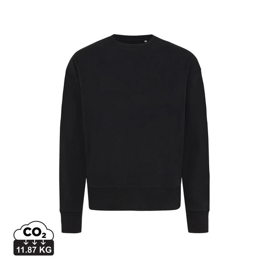 Kruge relaxed recycled cotton crew neck - Custom Wood Designs