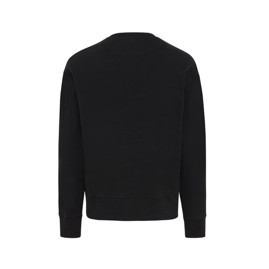 Kruge relaxed recycled cotton crew neck - Custom Wood Designs
