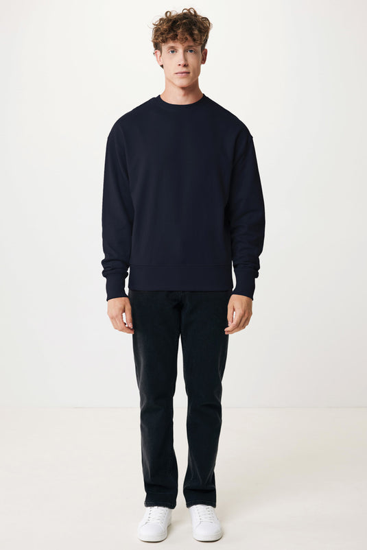 Kruge relaxed recycled cotton crew neck - Custom Wood Designs