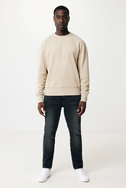 Kruge relaxed recycled cotton crew neck - Custom Wood Designs