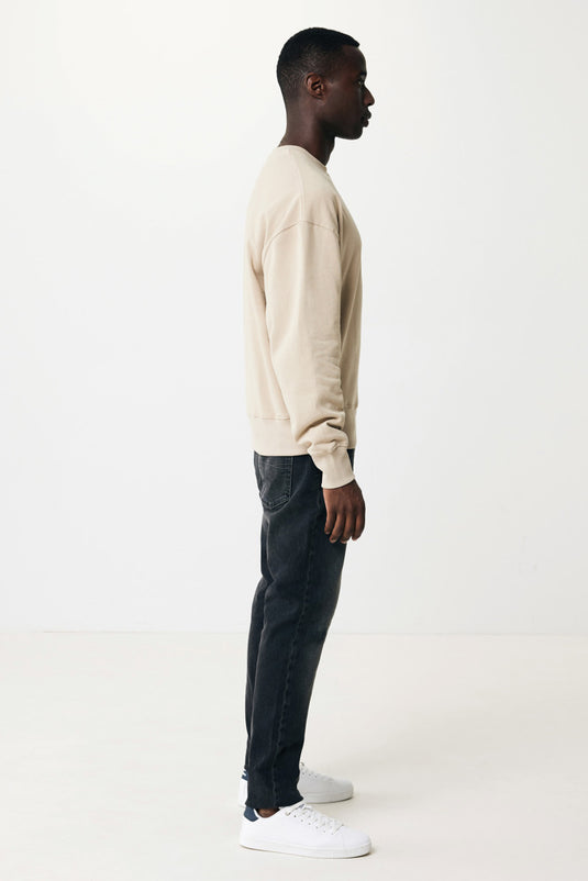 Kruge relaxed recycled cotton crew neck - Custom Wood Designs
