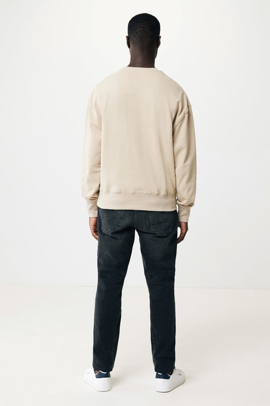Kruge relaxed recycled cotton crew neck - Custom Wood Designs