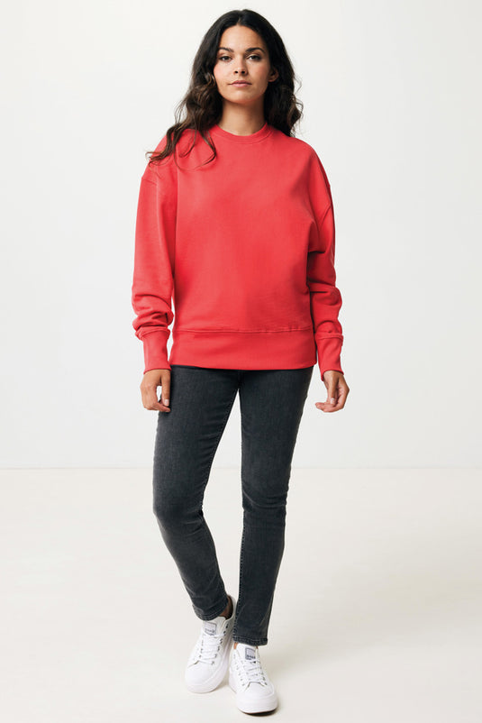 Kruge relaxed recycled cotton crew neck - Custom Wood Designs