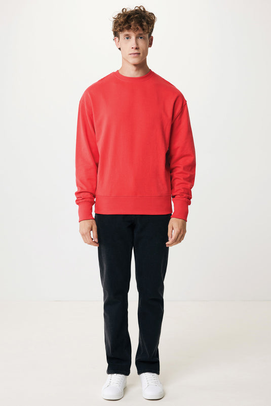 Kruge relaxed recycled cotton crew neck - Custom Wood Designs