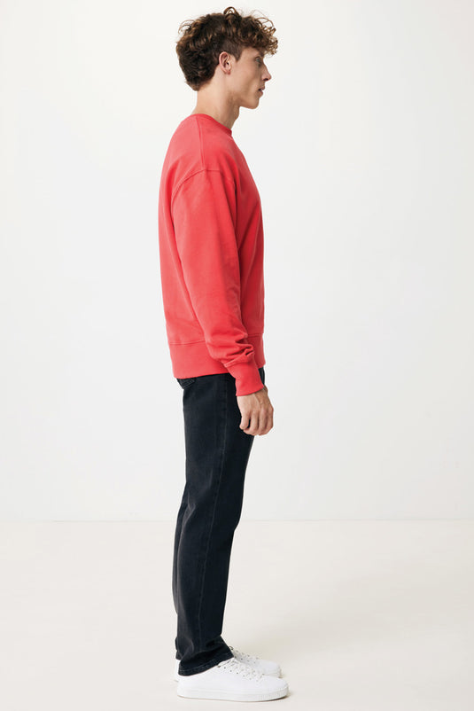 Kruge relaxed recycled cotton crew neck - Custom Wood Designs