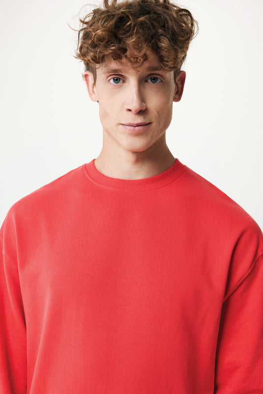 Kruge relaxed recycled cotton crew neck - Custom Wood Designs