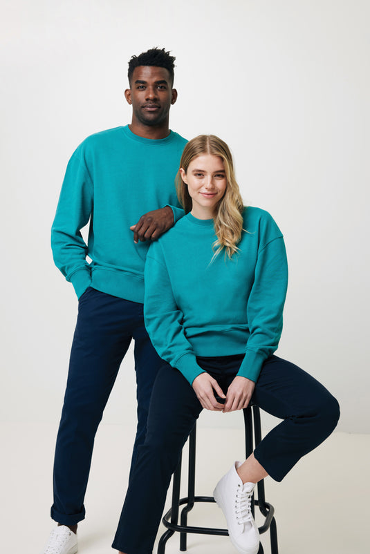 Kruge relaxed recycled cotton crew neck - Custom Wood Designs