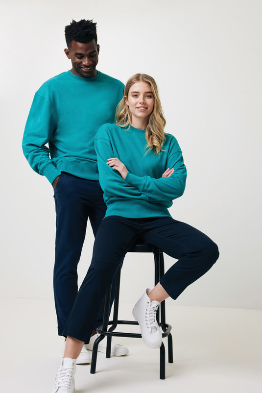 Kruge relaxed recycled cotton crew neck - Custom Wood Designs