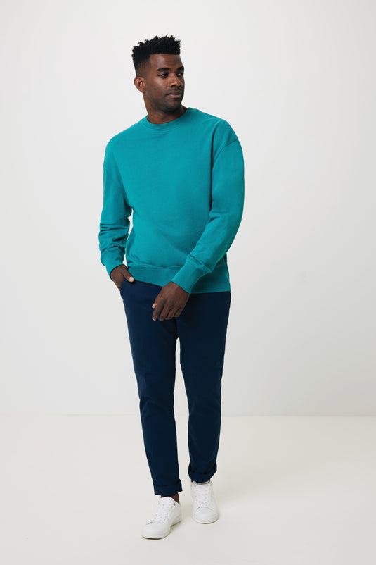 Kruge relaxed recycled cotton crew neck - Custom Wood Designs