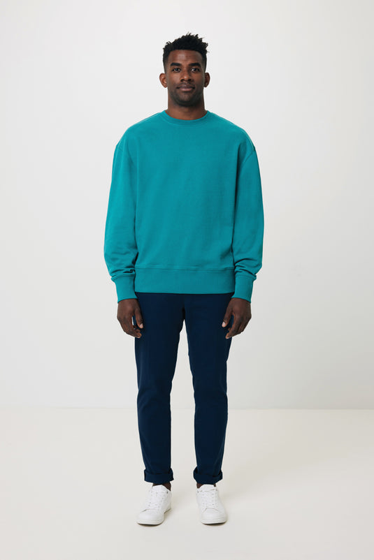 Kruge relaxed recycled cotton crew neck - Custom Wood Designs