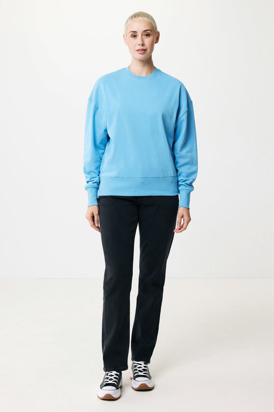 Kruge relaxed recycled cotton crew neck - Custom Wood Designs