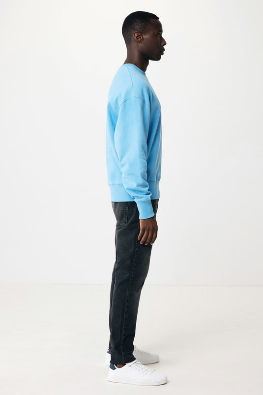Kruge relaxed recycled cotton crew neck - Custom Wood Designs