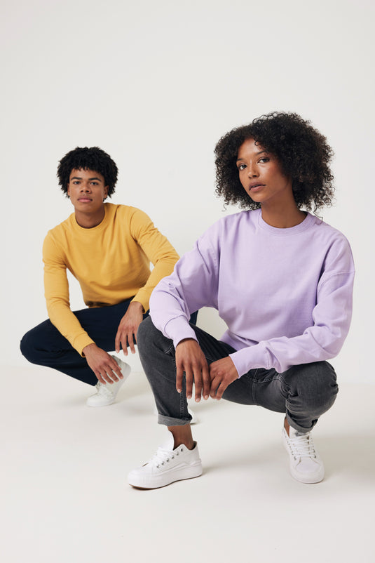 Kruge relaxed recycled cotton crew neck - Custom Wood Designs