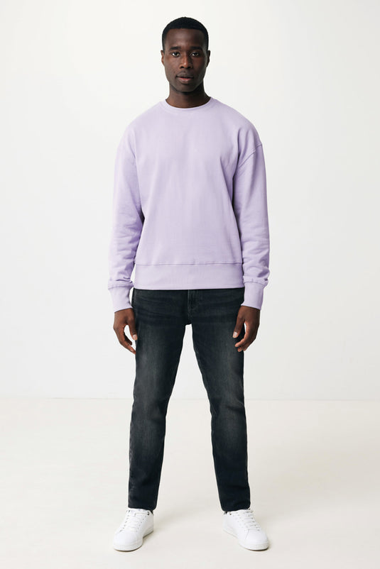 Kruge relaxed recycled cotton crew neck - Custom Wood Designs