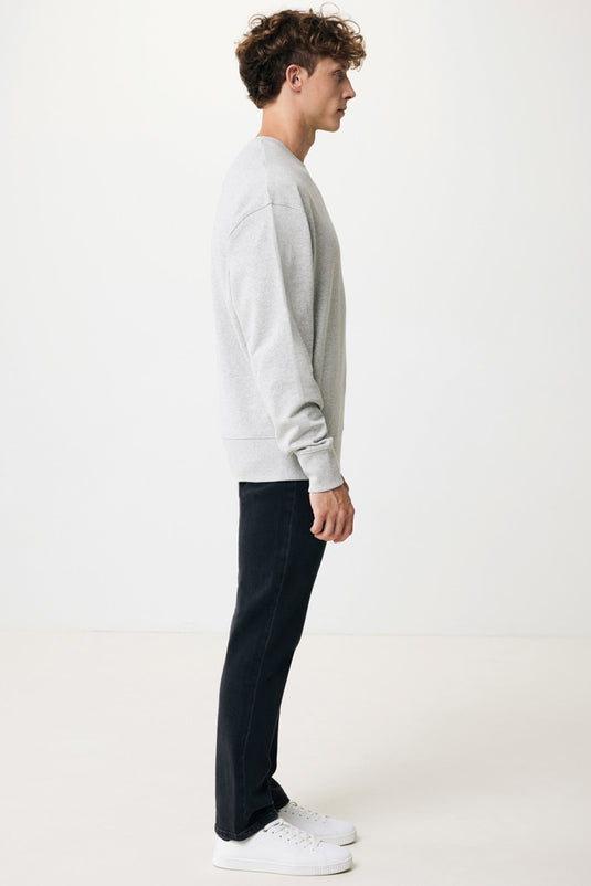 Kruge relaxed recycled cotton crew neck - Custom Wood Designs