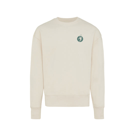 Kruge relaxed recycled cotton crew neck - Custom Wood Designs