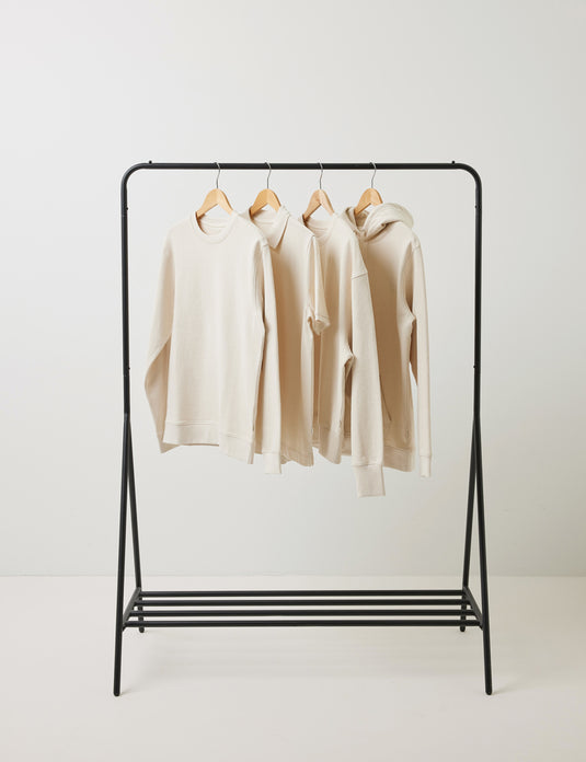 Kruge relaxed recycled cotton crew neck - Custom Wood Designs