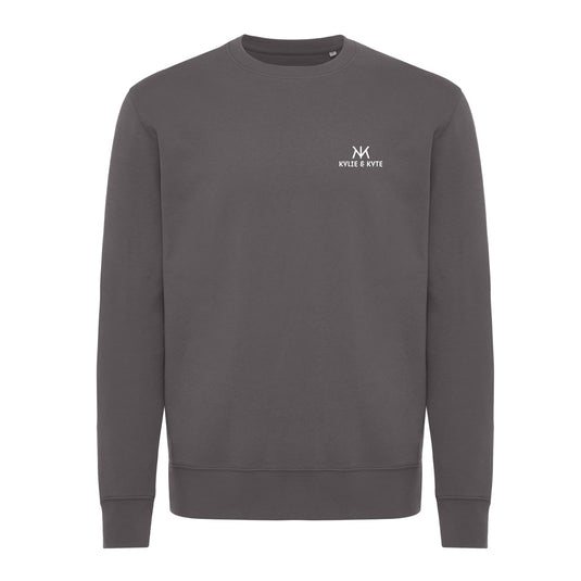 Kruge relaxed recycled cotton crew neck - Custom Wood Designs