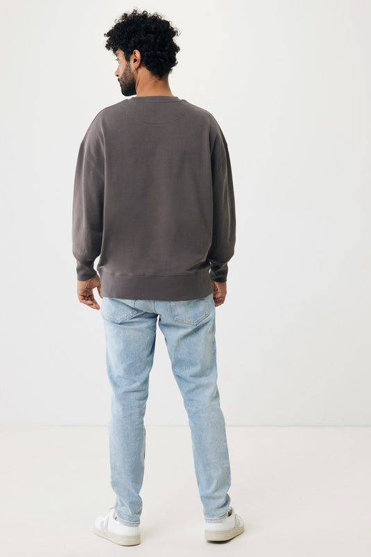 Kruge relaxed recycled cotton crew neck - Custom Wood Designs