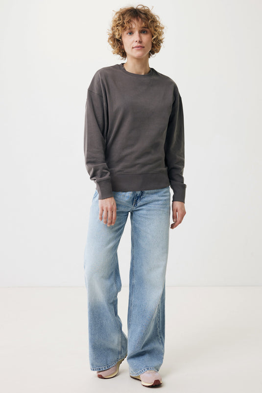 Kruge relaxed recycled cotton crew neck - Custom Wood Designs