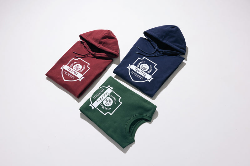Load image into Gallery viewer, Jaspe recycled cotton hoodie - Custom Wood Designs
