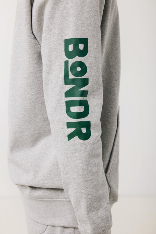 Torre recycled cotton hoodie undyed - Custom Wood Designs