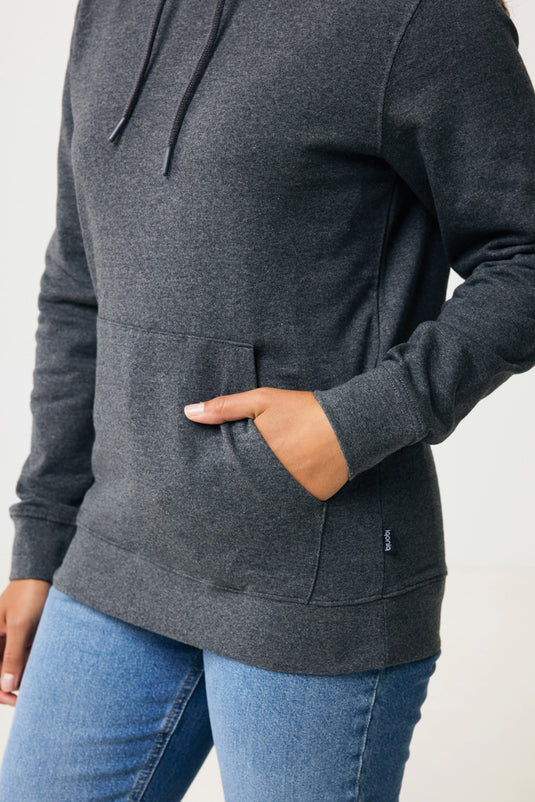 Torre recycled cotton hoodie undyed - Custom Wood Designs