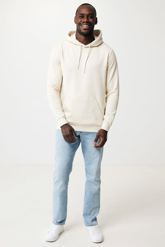 Torre recycled cotton hoodie undyed - Custom Wood Designs