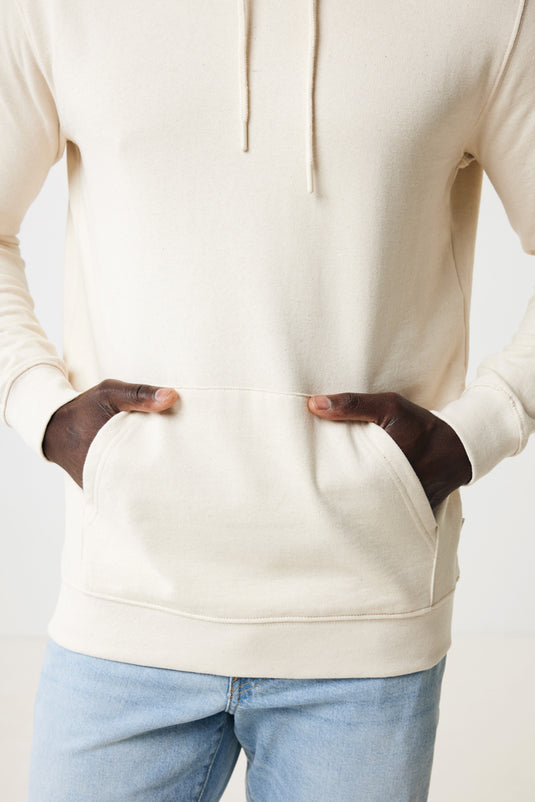 Torre recycled cotton hoodie undyed - Custom Wood Designs