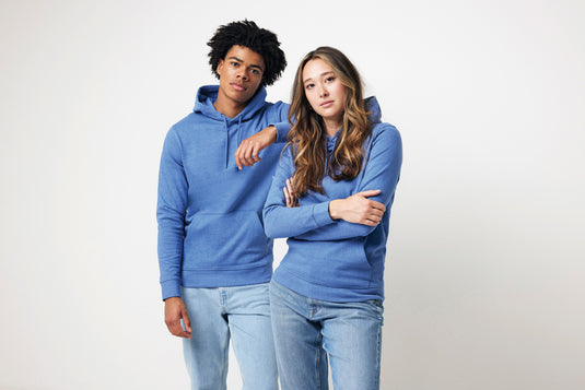Torre recycled cotton hoodie undyed - Custom Wood Designs