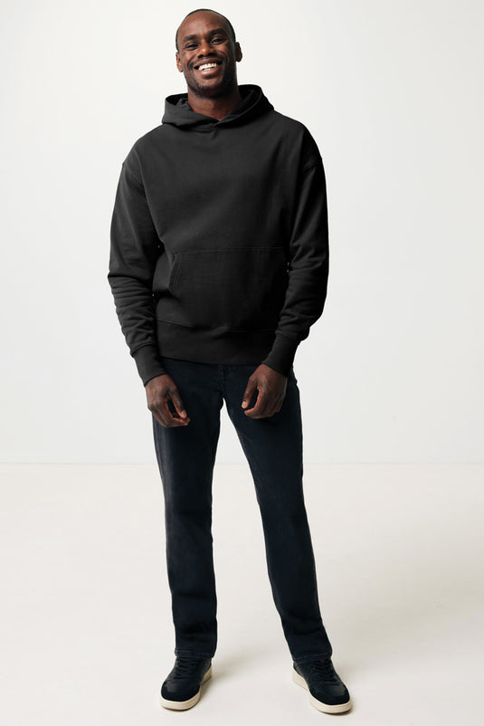 Yoh recycled cotton relaxed hoodie - Custom Wood Designs