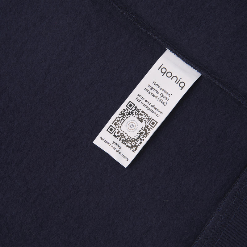 Load image into Gallery viewer, Yoh recycled cotton relaxed hoodie - Custom Wood Designs
