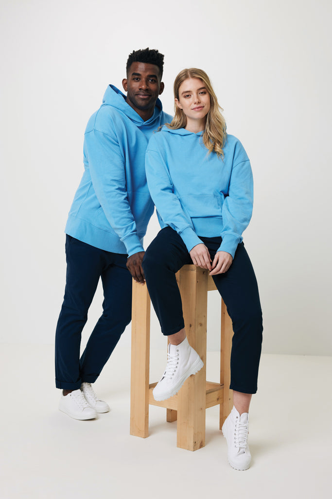 Load image into Gallery viewer, Yoh recycled cotton relaxed hoodie - Custom Wood Designs
