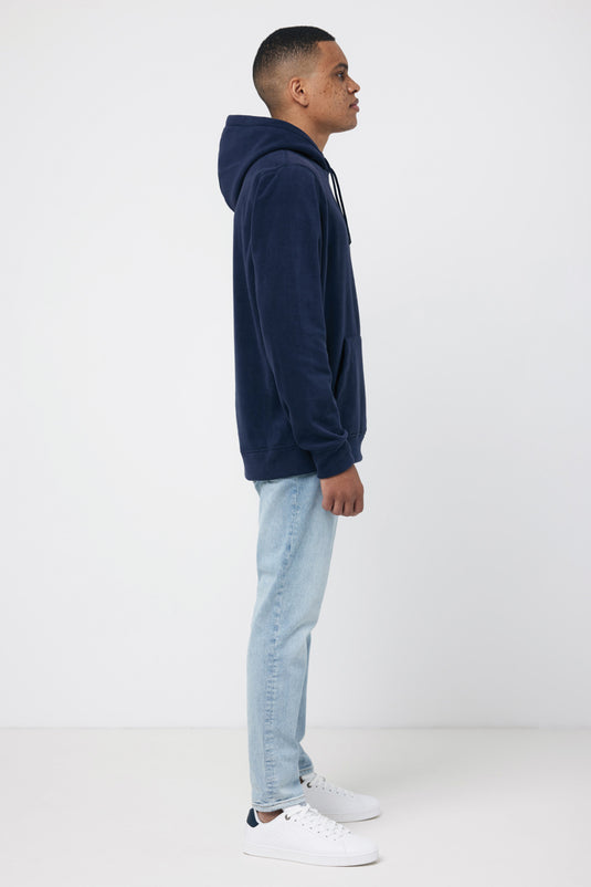 Trivo recycled polyester microfleece hoodie - Custom Wood Designs