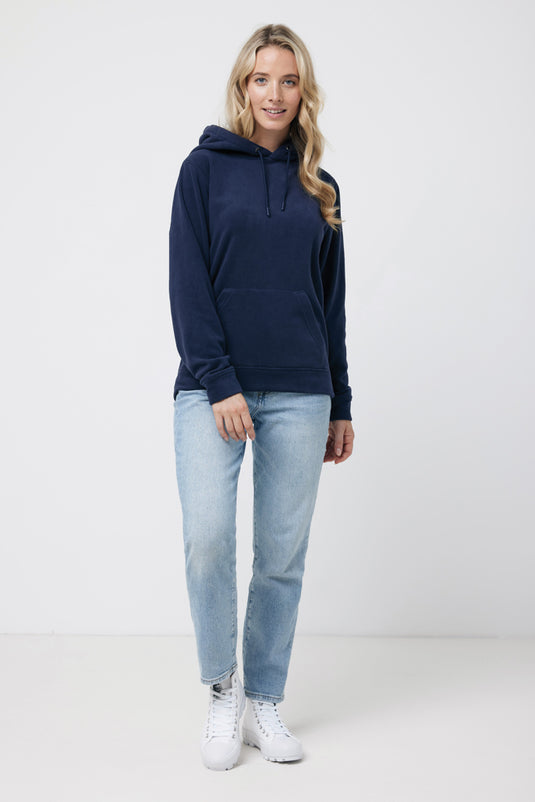 Trivo recycled polyester microfleece hoodie - Custom Wood Designs