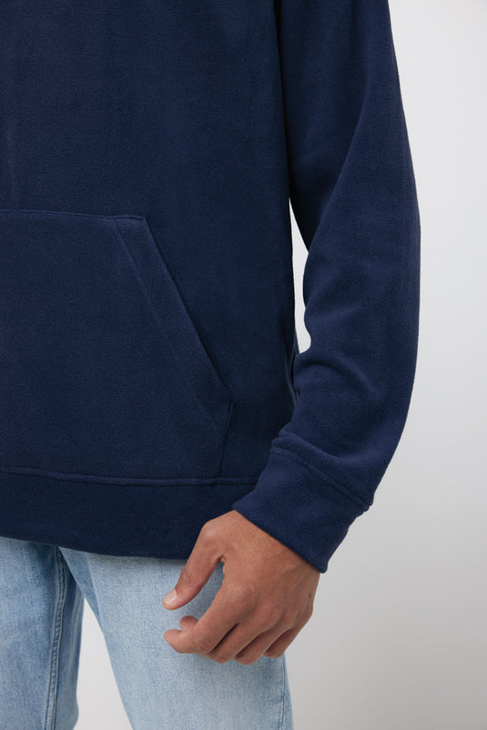 Trivo recycled polyester microfleece hoodie - Custom Wood Designs