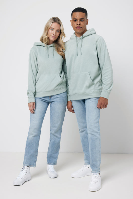 Trivo recycled polyester microfleece hoodie - Custom Wood Designs