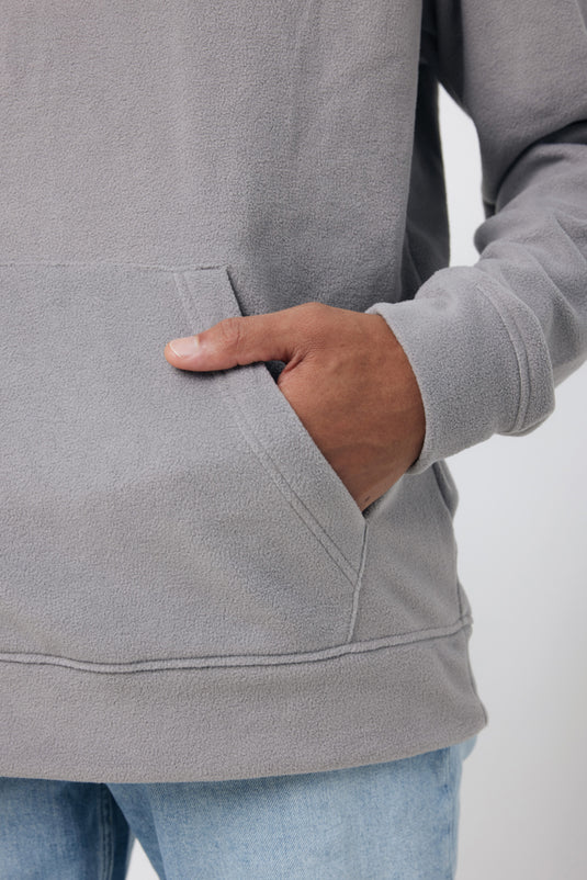Trivo recycled polyester microfleece hoodie - Custom Wood Designs