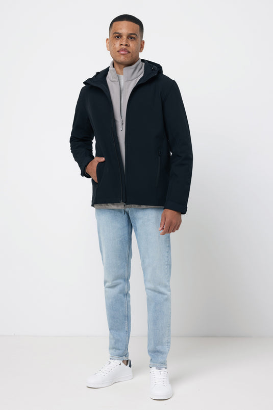 Trivo recycled polyester microfleece hoodie - Custom Wood Designs