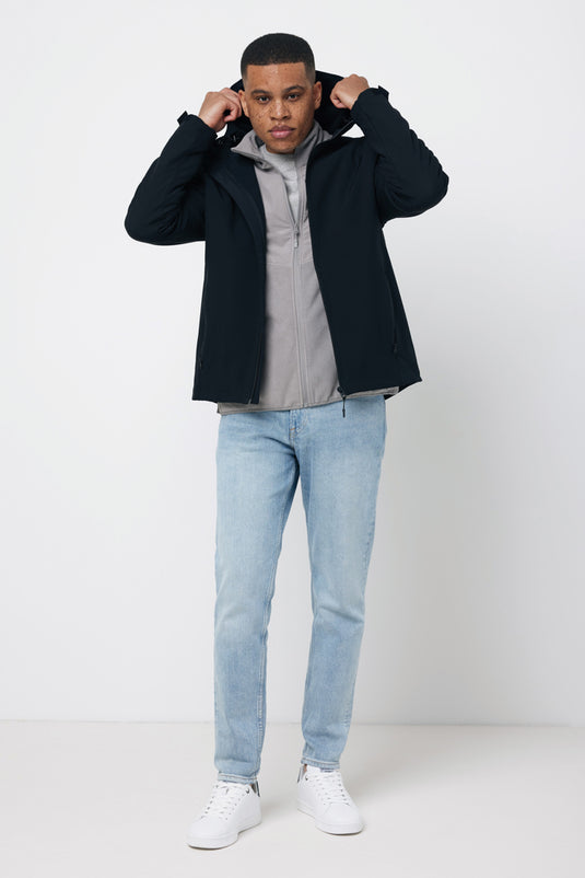 Trivo recycled polyester microfleece hoodie - Custom Wood Designs