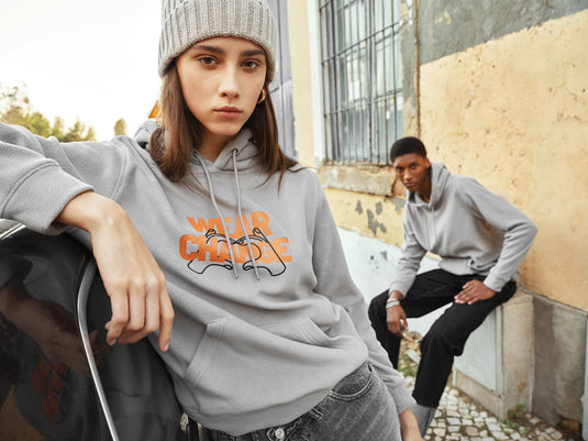 Trivo recycled polyester microfleece hoodie - Custom Wood Designs