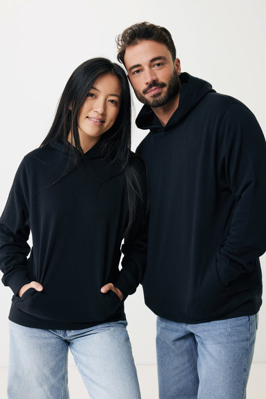 Recycled cotton hoodie with sidepockets - Custom Wood Designs