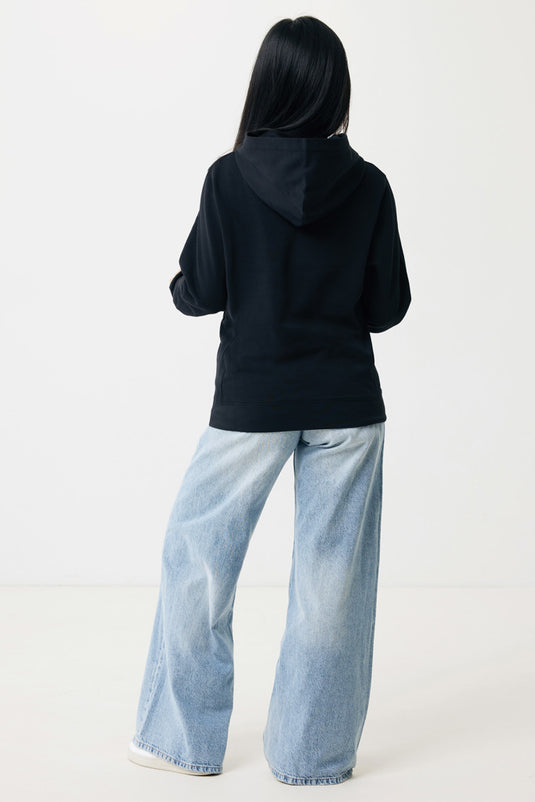 Recycled cotton hoodie with sidepockets - Custom Wood Designs
