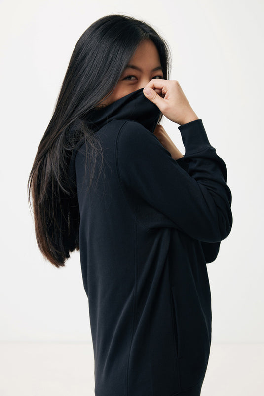Recycled cotton hoodie with sidepockets - Custom Wood Designs