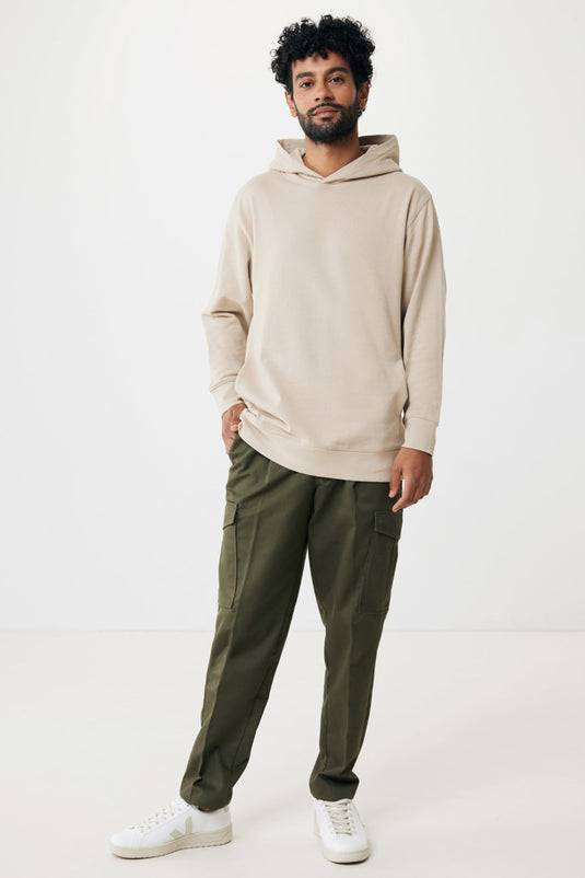 Recycled cotton hoodie with sidepockets - Custom Wood Designs