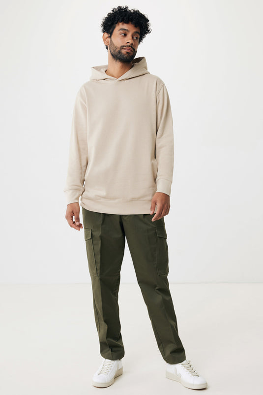 Recycled cotton hoodie with sidepockets - Custom Wood Designs
