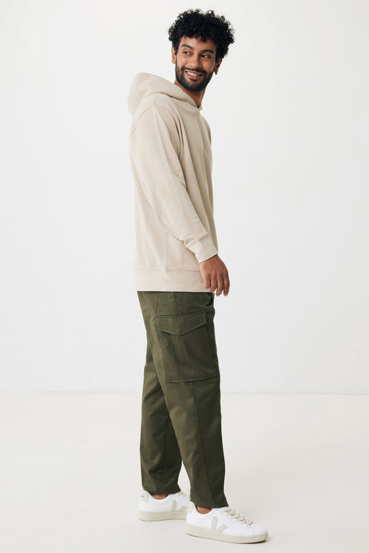 Recycled cotton hoodie with sidepockets - Custom Wood Designs