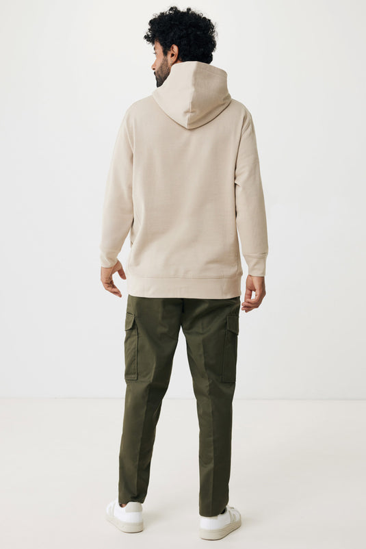 Recycled cotton hoodie with sidepockets - Custom Wood Designs