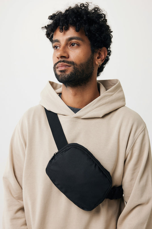 Recycled cotton hoodie with sidepockets - Custom Wood Designs