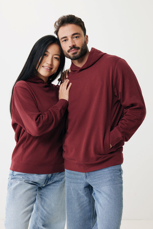 Recycled cotton hoodie with sidepockets - Custom Wood Designs
